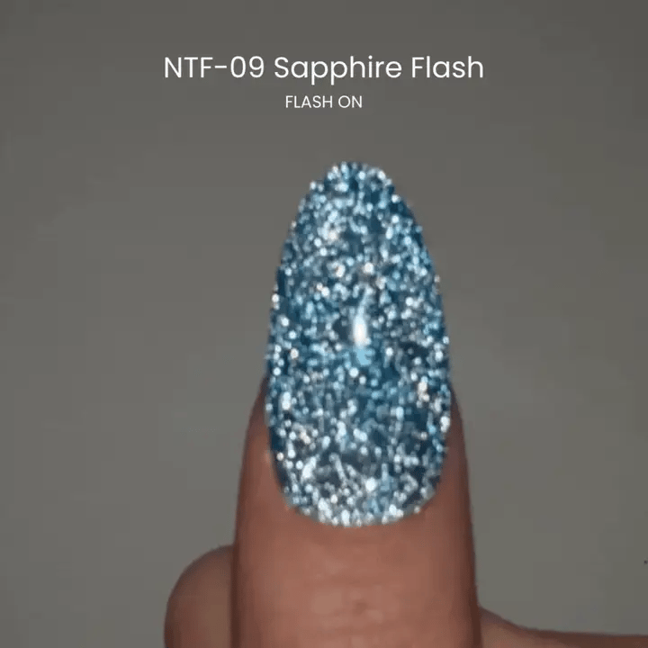 Nail Thoughts - NTF-09 Sapphire Flash