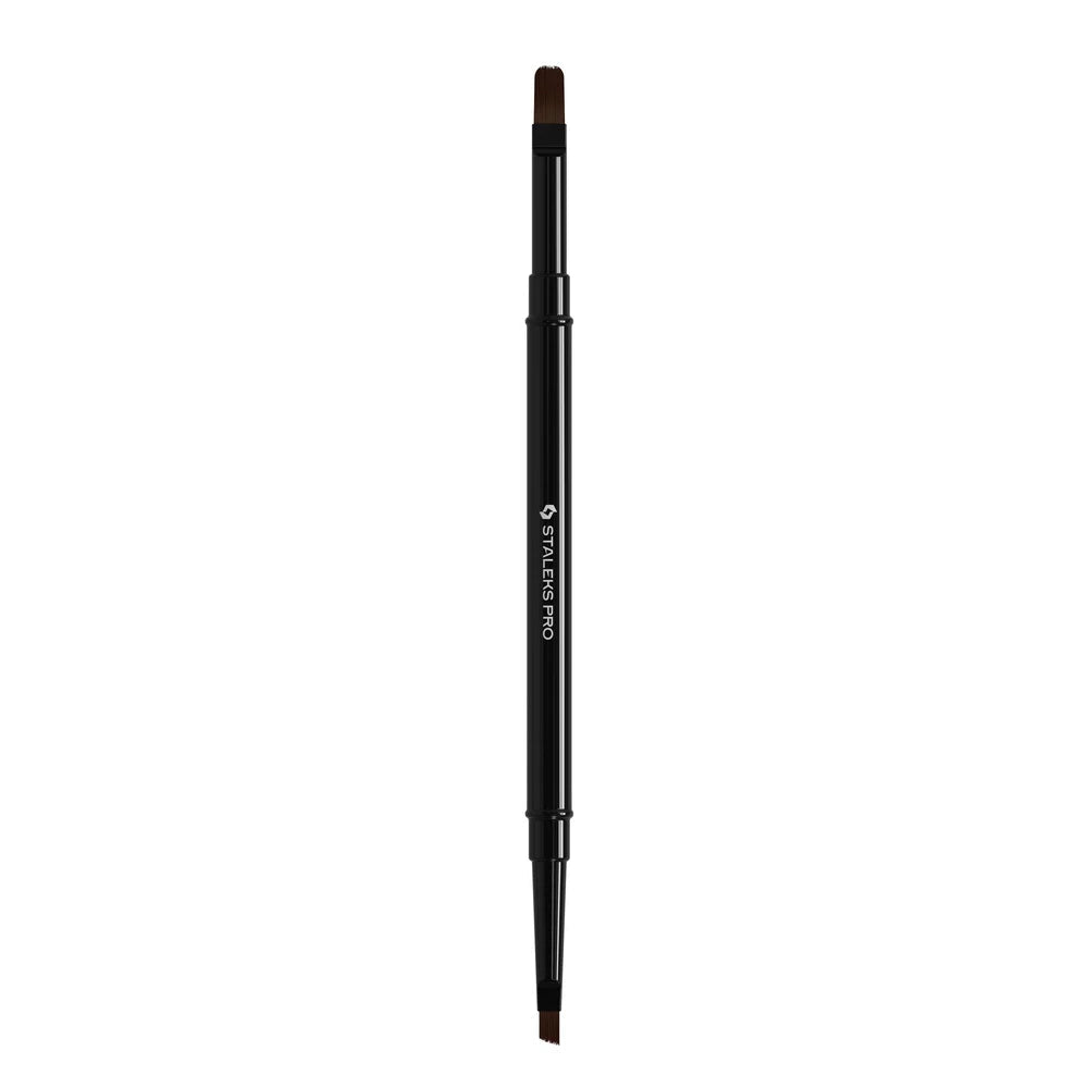 STALEKS - Double-Ended Brush Expert for Gel 11mm / for Gel 7mm