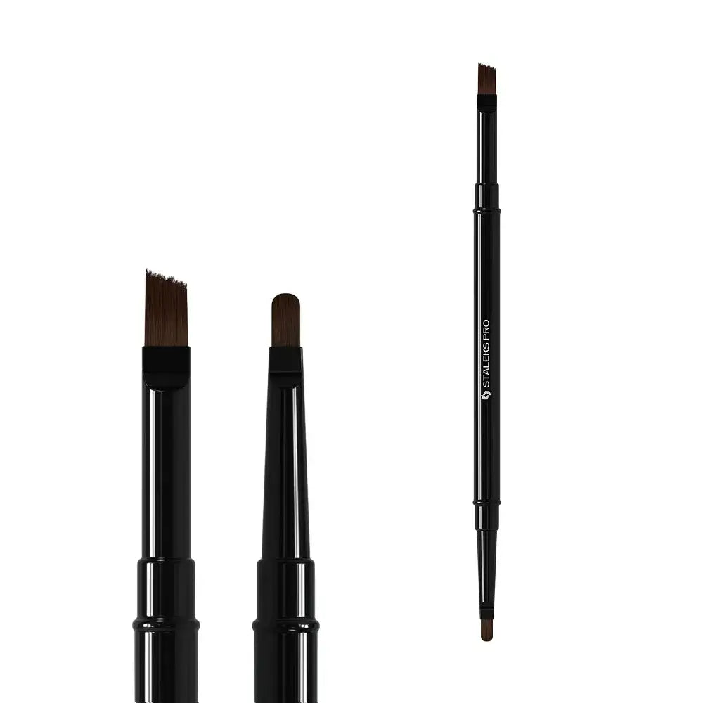 STALEKS - Double-Ended Brush Expert for Gel 7mm/ for Gel 9mm
