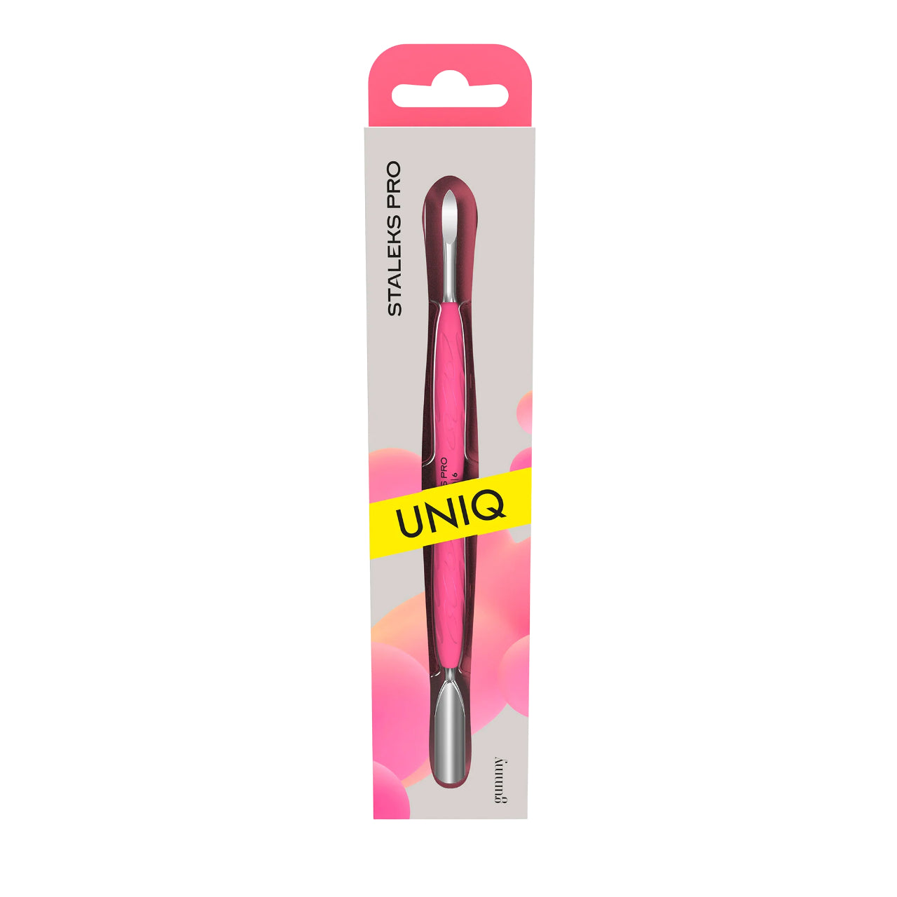 STALEKS - Manicure Pusher Gummy with Silicone Handle Uniq 10 Type 6