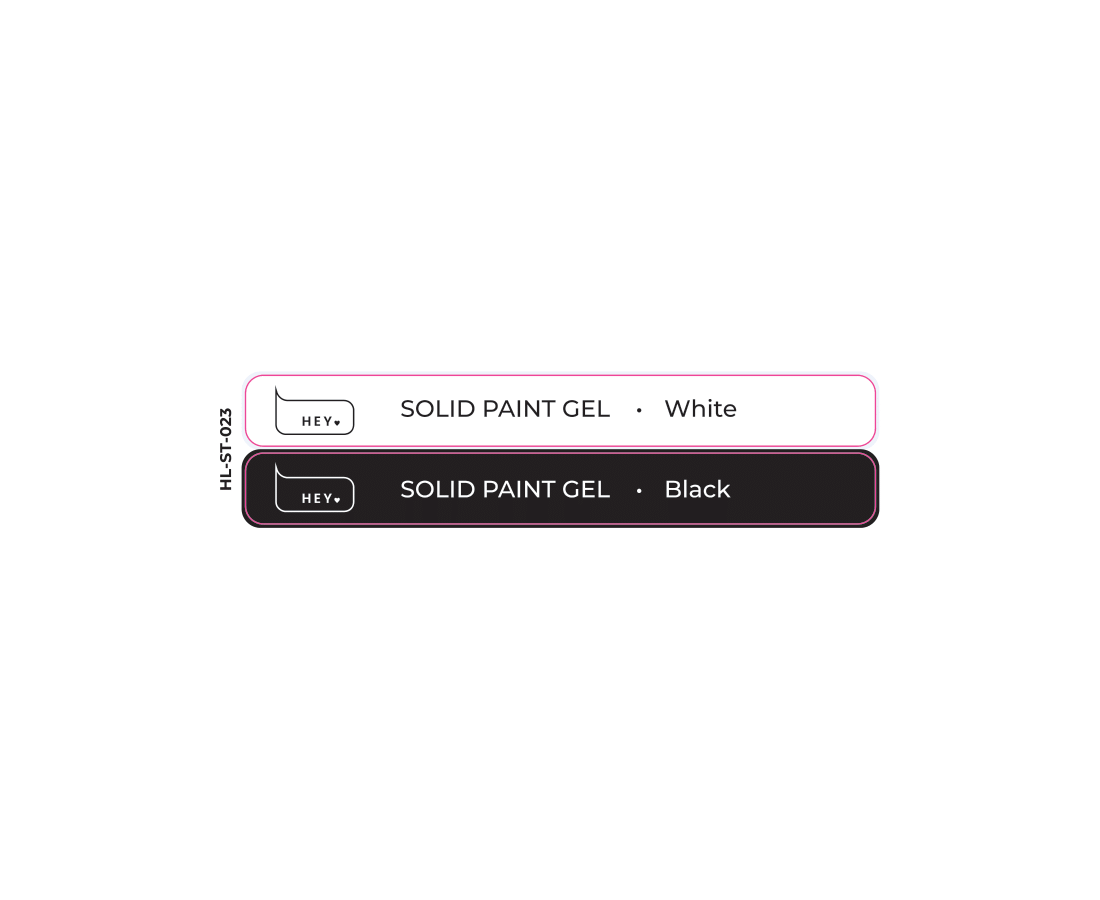 Stickers for swatches- Solid collection- #23 - HeyLove