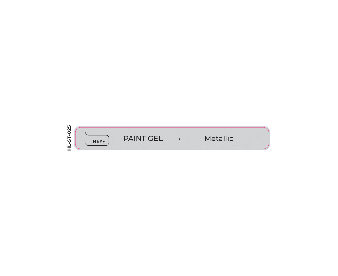 Stickers for swatches- Metallic collection- #25 - HeyLove