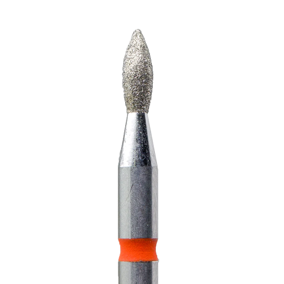 Diamond Nail Drill Bit Red Flame 1.8-5.0F (#101) , 1 PC- KMIZ™