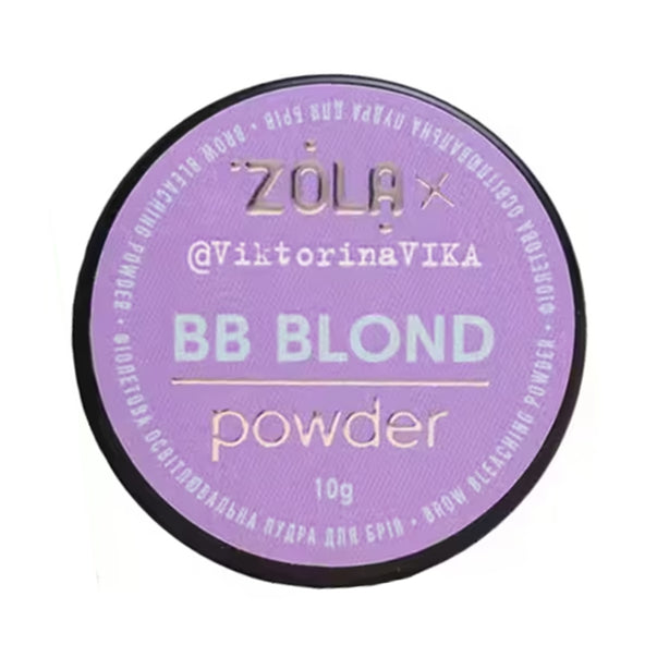 ZOLA - Viktorina Vika Eyebrow Brightening Purple BB Powder, 10g