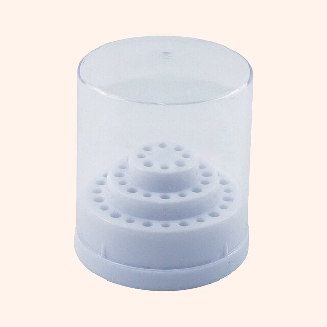 48 HOLES ACRYLIC NAIL DRILL BITS HOLDER