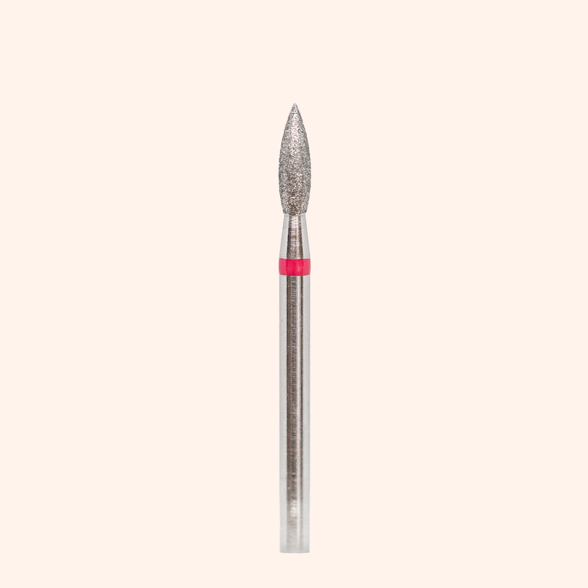 Diamond Nail Drill Bit Red Flame 2.3-8.0F (#130)- KMIZ