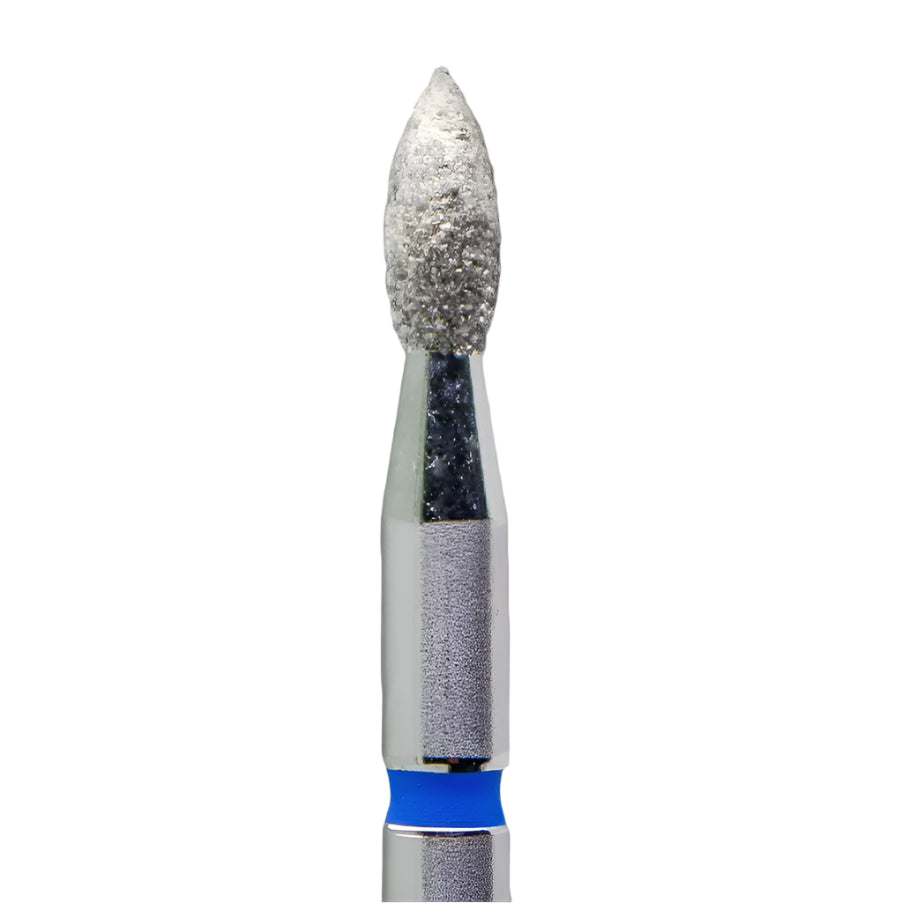 DIAMOND FLAME MEDIUM COARSE BIT 2.2-5MM, BLUE (#111) , 1 PC- KMIZ™