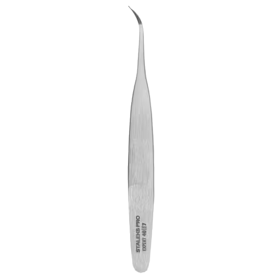 STALEKS PRO EXPERT 40 TYPE 7 EYELASH TWEEZERS CURVED TE-40/7 - STALEKS™