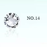 Crystal AB Nail Art Rhine Stone Colorful AB Colors Flat Bottom Mixed Sizes 3D Nail Art Decoration