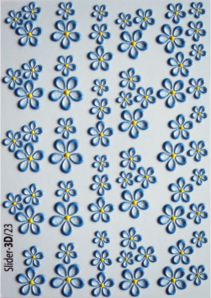 3D/23 NAIL DECAL