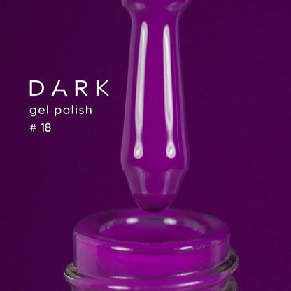 DARK Gel Polish #18, 6ml and 10ml