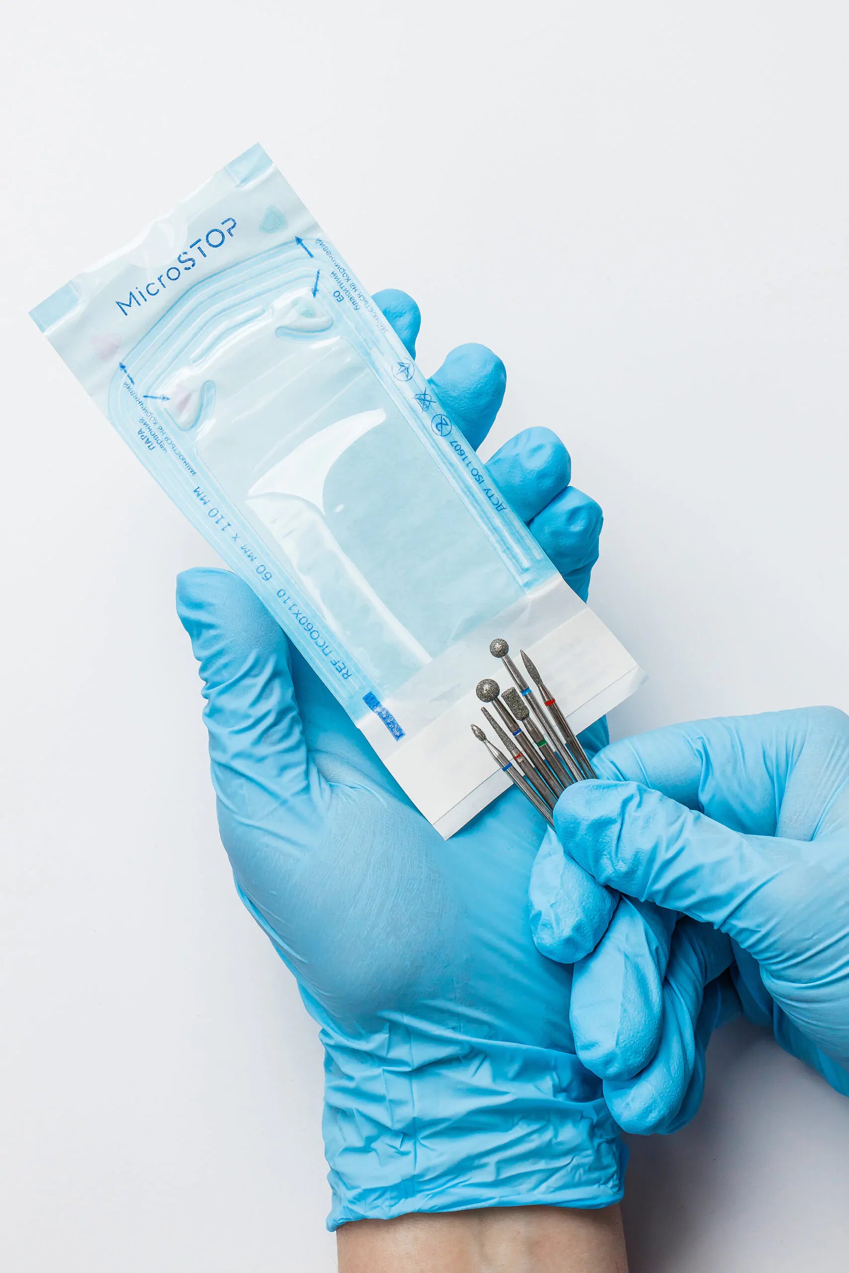 MicroStop self-adhesive pouches for AUTOCLAVE ONLY, 60x110 mm (200 pcs)