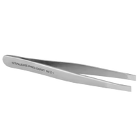 STALEKS PRO EXPERT 10 TYPE 1 EYEBROW TWEEZERS WIDE STRAIGHT EDGE TE-10/1- STALEKS™