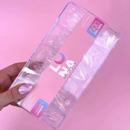 GEL TIPS ALMOND MEDIUM (500PCS) - LUNA™