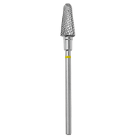 CARBIDE NAIL DRILL BIT, "CORN", YELLOW, HEAD DIAMETER 6/14MM (FT70Y060/14) (№85)- STALEKS™