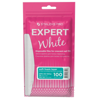 DISPOSABLE FILES PAPMAM FOR STRAIGHT NAIL FILE (SOFT BASE) EXPERT 40 (30 PCS) DFE-40 W- STALEKS™