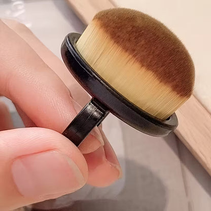 Dust Remover Brushes Ring-Shaped Manicure & Pedicure Tool with Soft Bristles