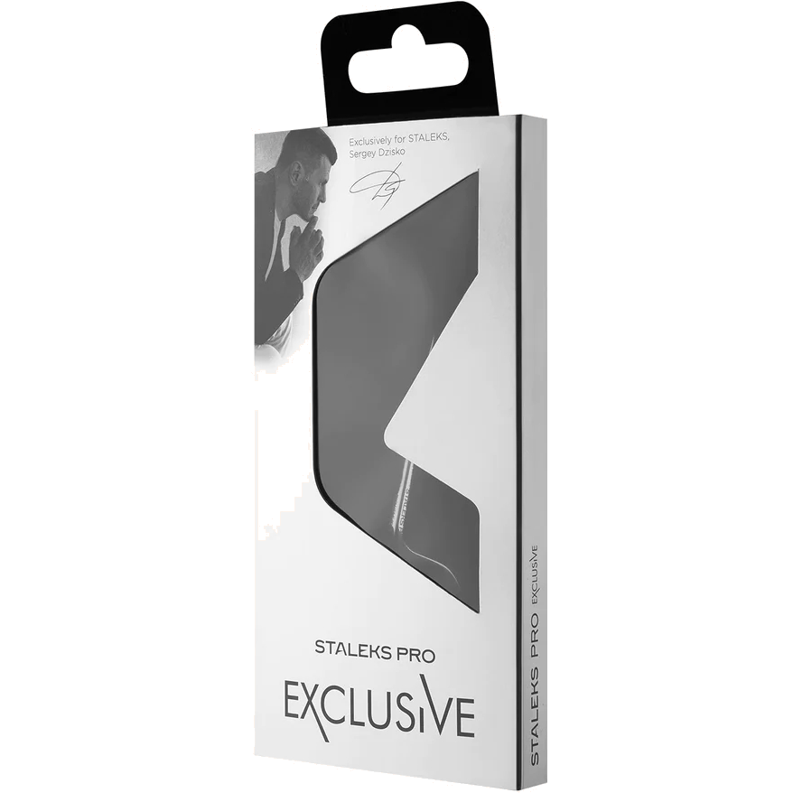 STALEKS PRO EXCLUSIVE 23 TYPE 1 PROFESSIONAL CUTICLE SCISSORS ELONGATED HANDLES MAGNOLIA SX-23/1M- STALEKS™