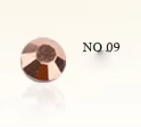 Crystal AB Nail Art Rhine Stone Colorful AB Colors Flat Bottom Mixed Sizes 3D Nail Art Decoration