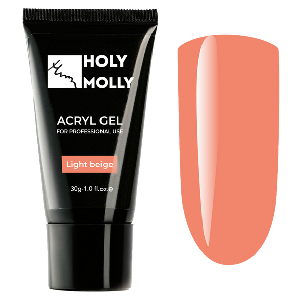 ACRYL GEL LIGHT BEIGE 30g- HOLY MOLLY™