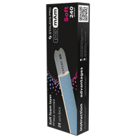 STALEKS PRO EXCLUSIVE 20 SOFT DISPOSABLE FILES PAPMAM FOR STRAIGHT NAIL FILE (SOFT BASE) 30 PCS DFCX-20 - STALEKS™
