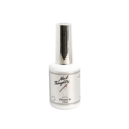 Nail Thoughts - NTT-CC -Chrome It! Clear Non-Wipe Gel