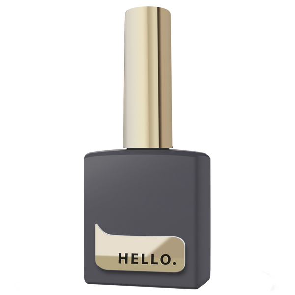 "DARK STORY" GLOSSY TOP WITHOUT UV FILTERS, NOT STICKY, 15 ML -HELLO™