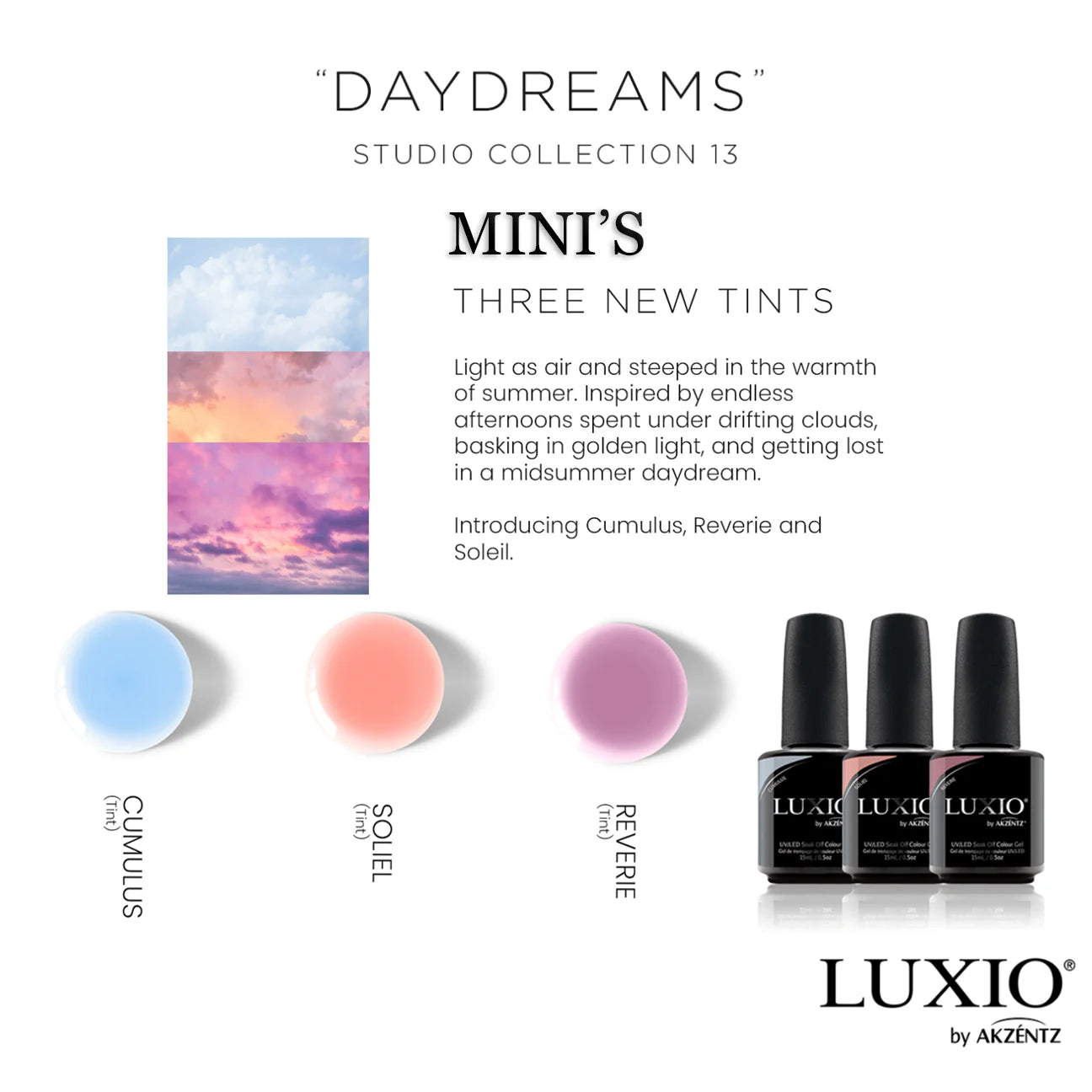 Luxio - Daydreams Studio Nº13 Mini's (3x5 ml)