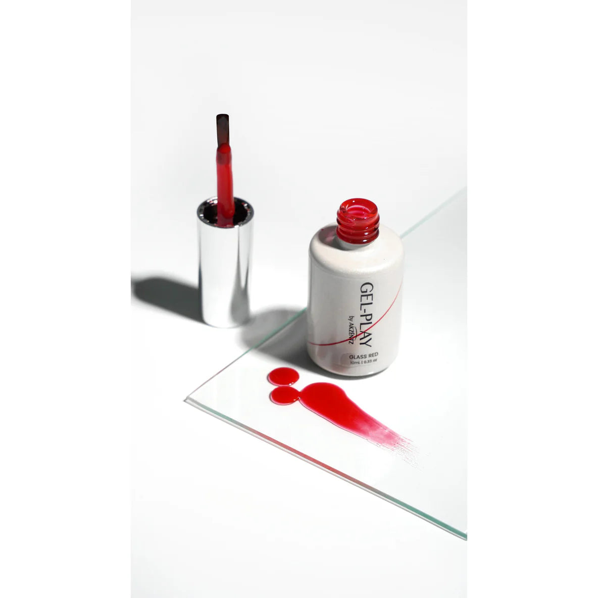 Gel Play Glass Red
