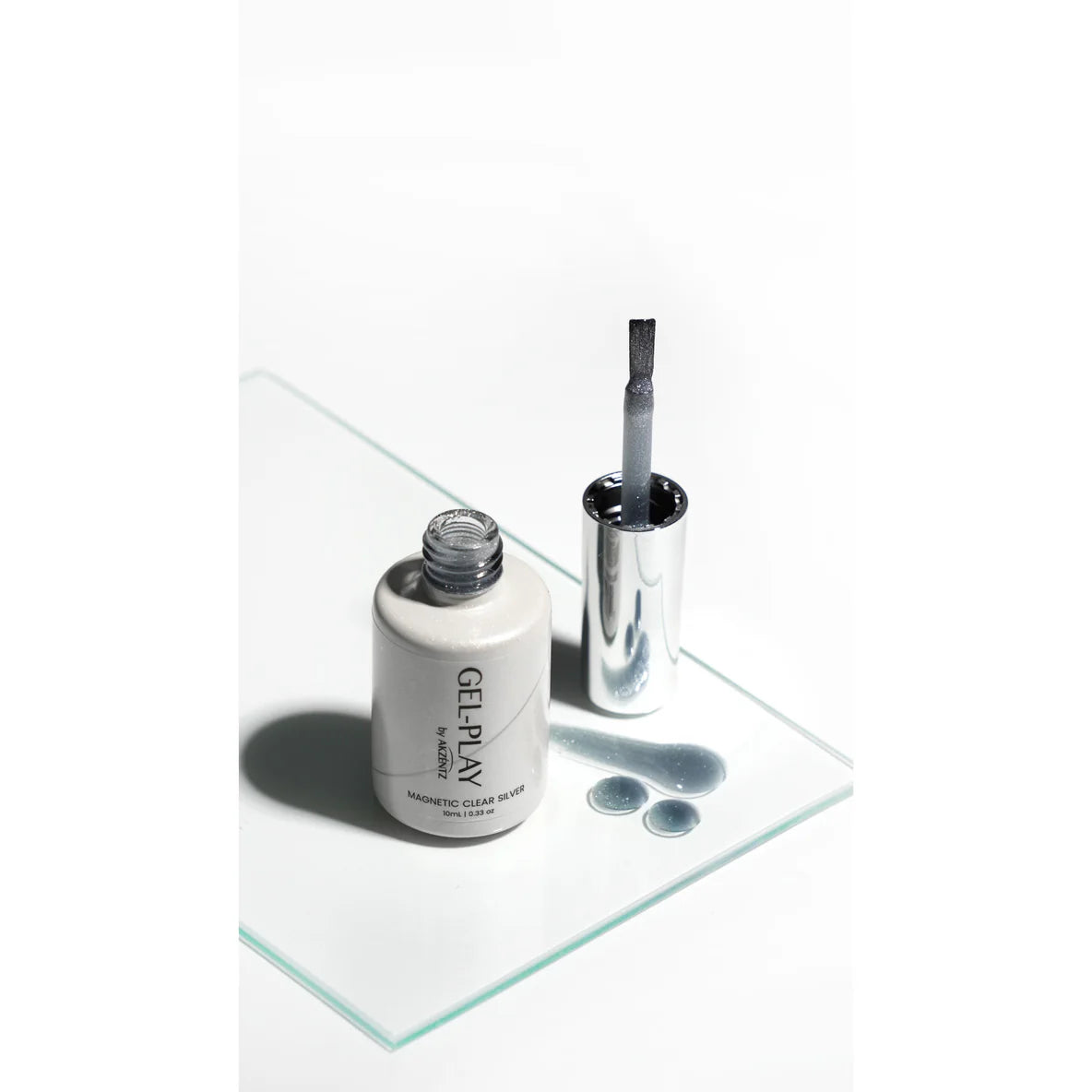 Gel Play Magnetic Clear Silver