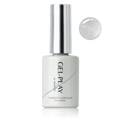 Gel Play Magnetic Clear Silver
