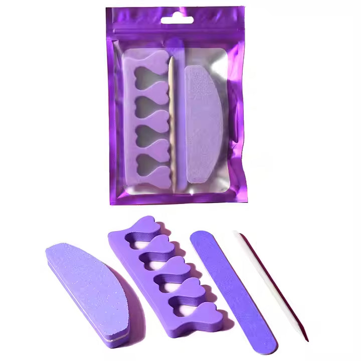 Hign Quality 4 in 1 Nail Pedicure Care Tools Disposable