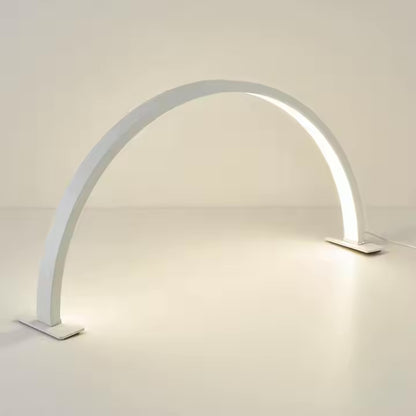 LED Light Desktop Half Moon Nail Desk Lamp Table
