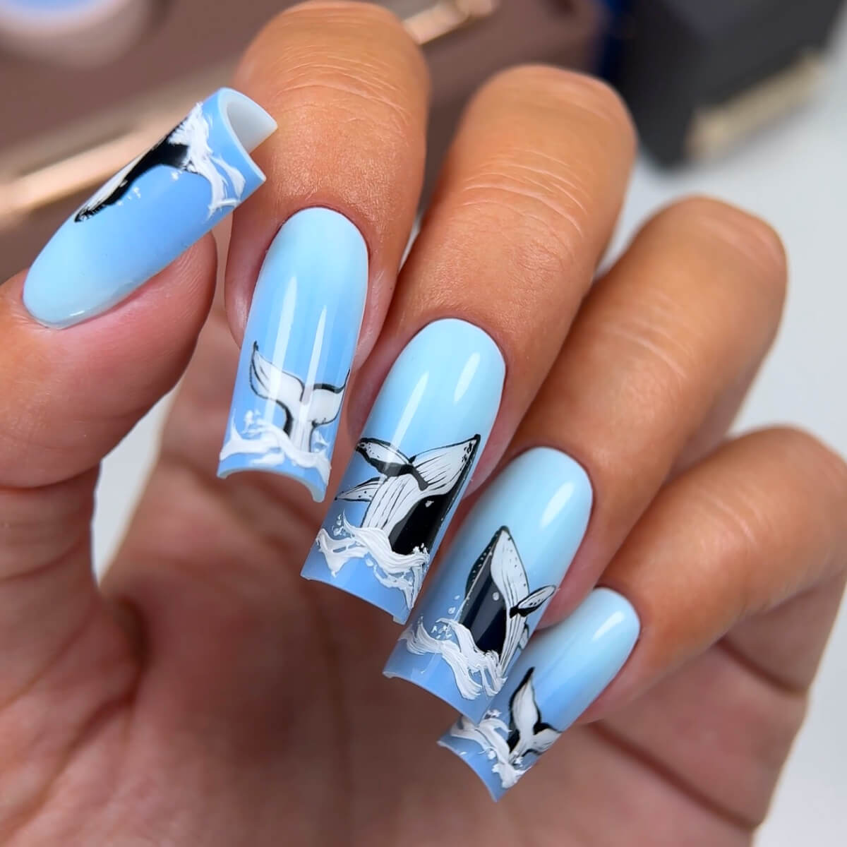 HEYLOVE - Nail Cushion Set White, 6pcs