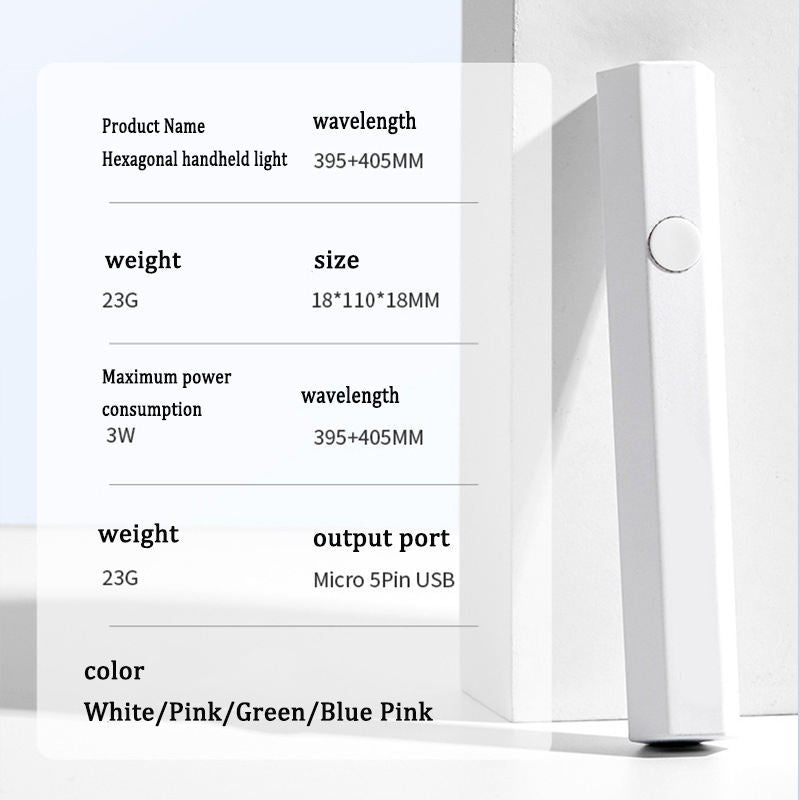 LED UV PORTABLE FLASHLIGHT (LAMP)