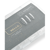 SOFT GEL TIPS ALMOND MEDIUM (500 PCS)  -HELLO™