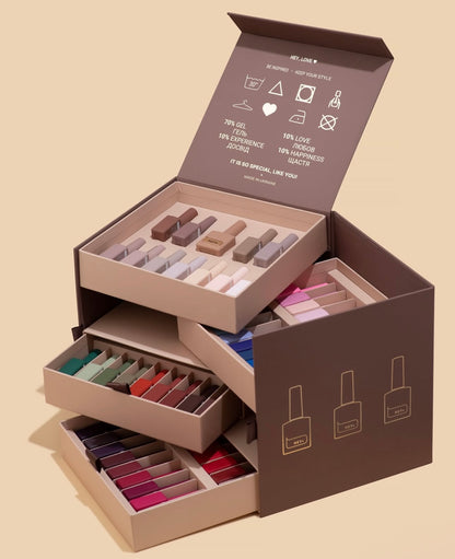 Color Gels Box (66 colors), 15 ML -HELLO
