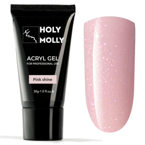 ACRYL GEL PINK SHINE 30g- HOLY MOLLY™