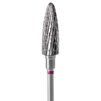 CARBIDE NAIL DRILL BIT, "CORN", PURPLE, HEAD DIAMETER 5/13MM (FT90V050/13) (№80)- STALEKS™