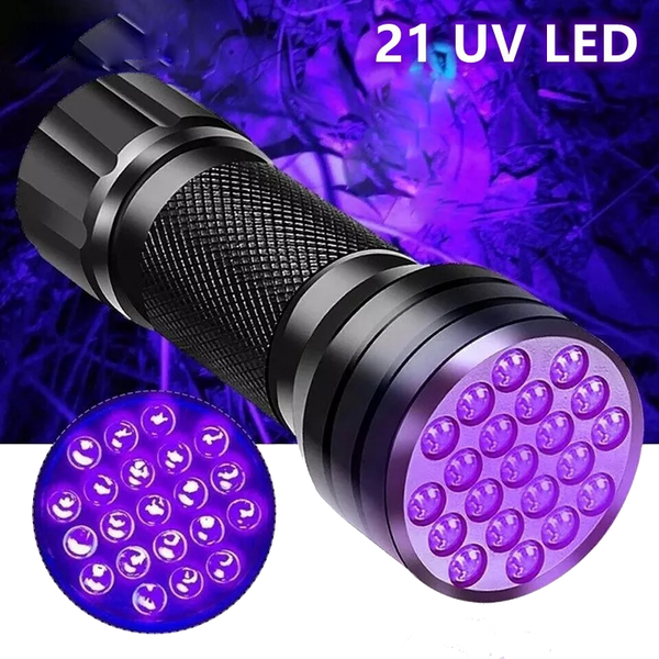 LED UV PORTABLE FLASHLIGHT (LIGHT)
