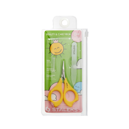 STALEKS manicure set for kids (nail scissors + nail file) beauty & care 10 type 6 sbc-10/6