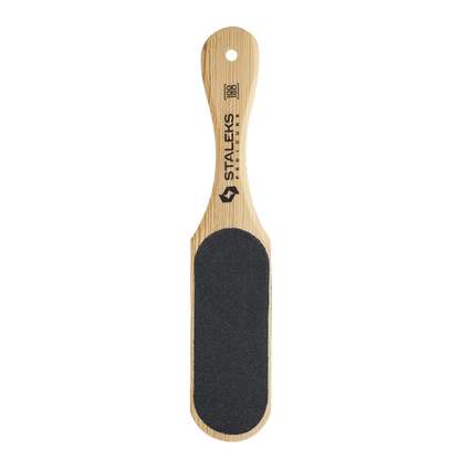 BEAUTY & CARE 10 TYPE 1 WOODEN PEDICURE FOOT FILE 100/180 GRIT ABC 10/1- STALEKS™