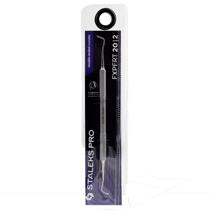 STALEKS PRO EXPERT 20 TYPE 2 PEDICURE PUSHER DOUBLE SIDED CURETTE PE-20/2- STALEKS™
