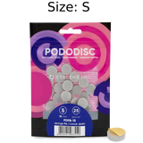 STALEKS PRO PODODISC DISPOSABLE DISC FILES SPONGES FOR PEDICURE 25 PCS PDFB- STALEKS™