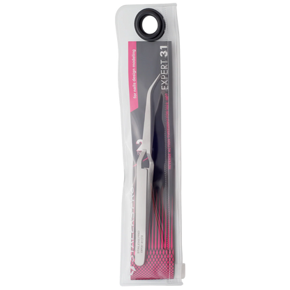 STALEKS EXPERT PRO 31 TYPE 2 REVERSE ACTION TWEEZERS FOR NAIL ART DESIGN TE-31/2 - STALEKS™