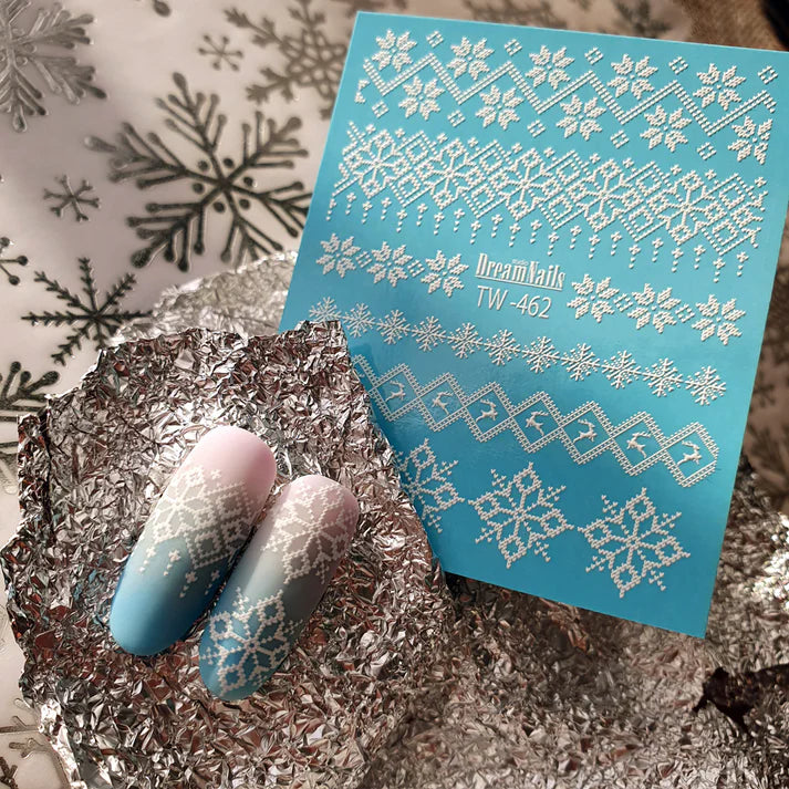 TW462 NAIL DECAL 2D kvadrat store