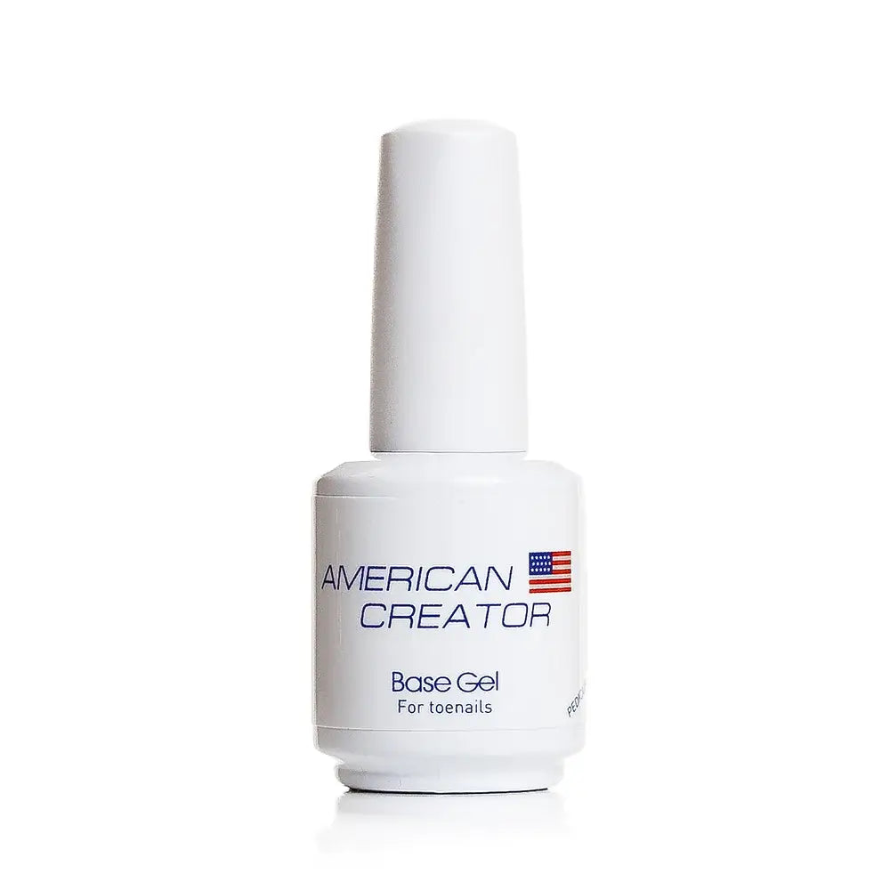American Creator - Base Gel For Toe Nails (Clear), 15ml