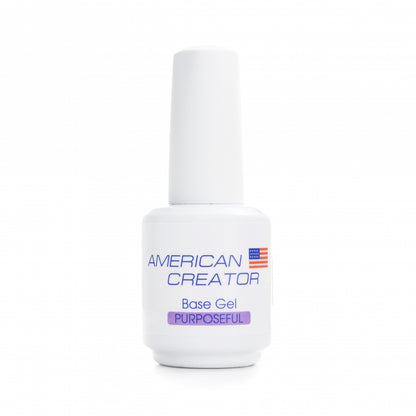 American Creator - Base Gel Purposeful (Purple), 15ml