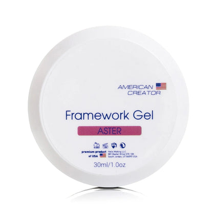 American Creator - Framework Gel Aster (Pink), 30ml