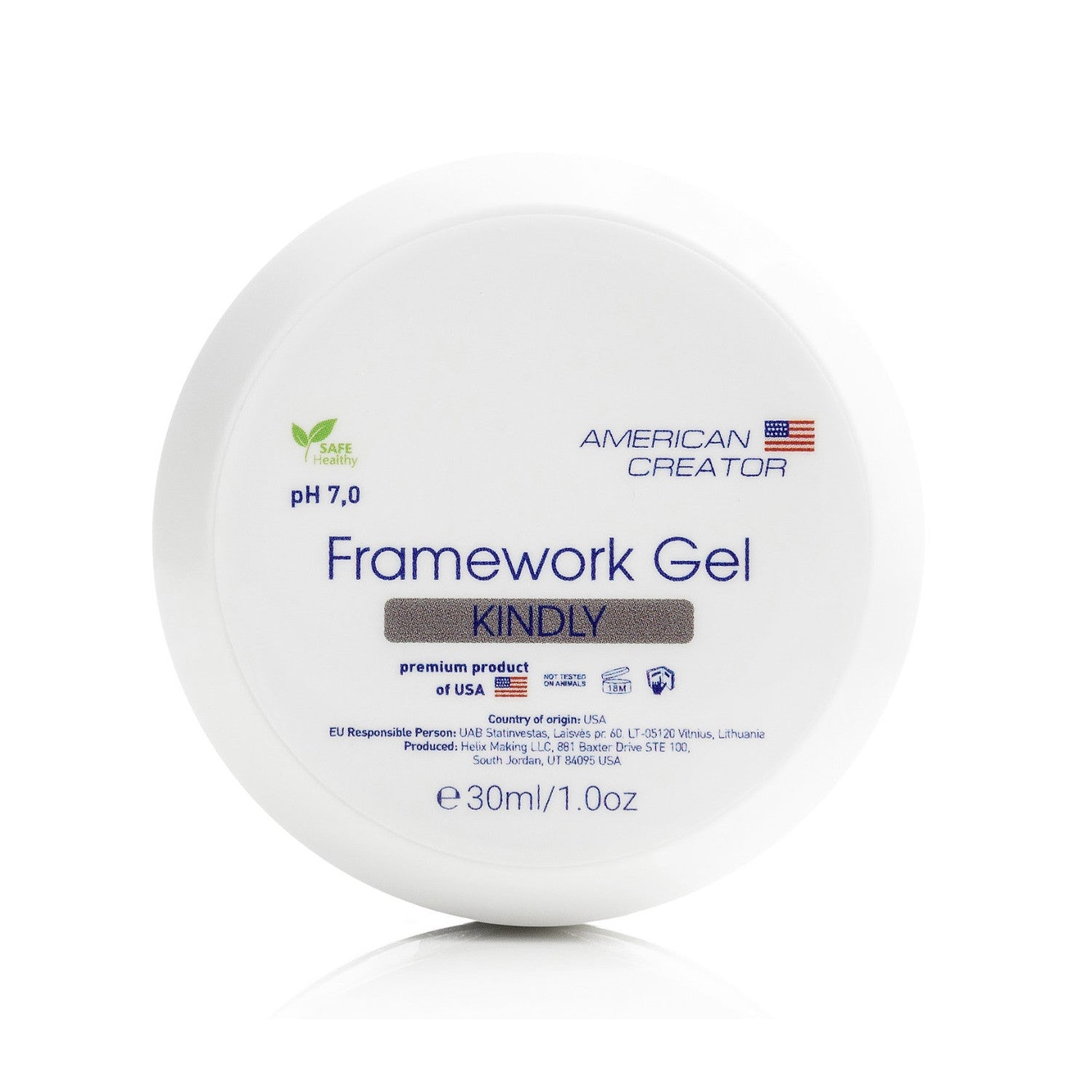 American Creator - Framework Gel Kindly (Beige), 30ml
